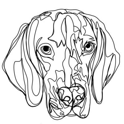 Custom Pet Line Art